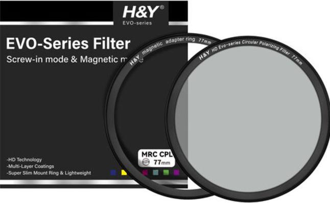 Immagine prodotto H&Y Filtro circolare polarizzante HD EVO 77 mm (Filtri polarizzanti)