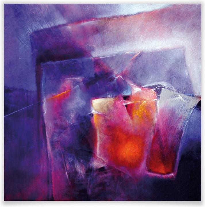 Produktbild Trenddeko Schmucker - Blau und Orange (120 x 120 cm)