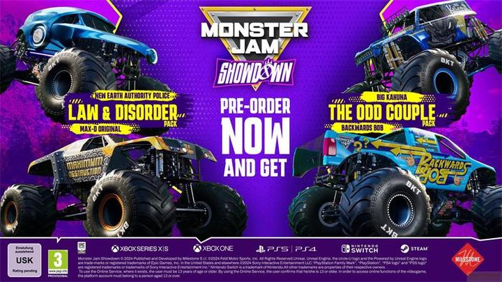 Produktbild Milestone Monster Jam Showdown D1 (Xbox One S, Xbox Series X, DE)