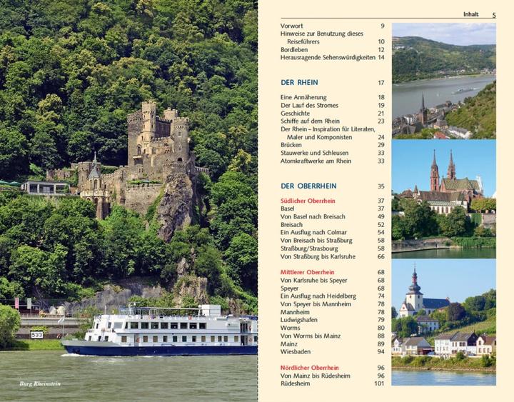 Produktbild Reiseführer Flusskreuzfahrten Rhein (Deutsch, Annette Lorenz)