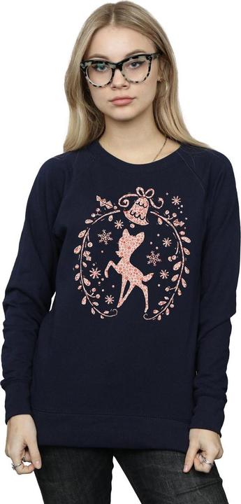 Immagine prodotto Disney Bambi Christmas Wreath Felpa Donna (XL)