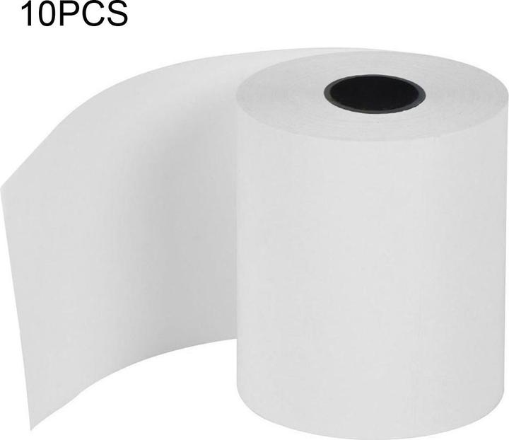 Actual product image Werkstein Thermo Papier Additions Kassenrollen für Bon Drucker 10er Set 57mmx30mm