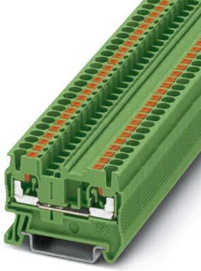 Produktbild Phoenix Contact PT 2,5 GN 3209513 Durchgangsklemme 0.14 mm² 2.50 mm² Grün 50 St.