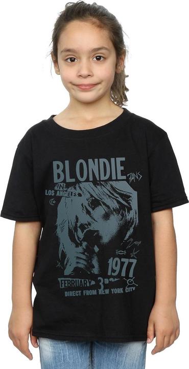 Immagine prodotto Blondie Tour 1977 Chest Maglietta Ragazze (140, 146)