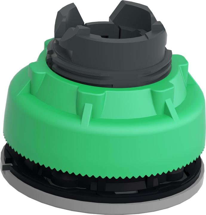 Actual product image Schneider Electric Push-button, front, plastic, for ZB5FA38C0