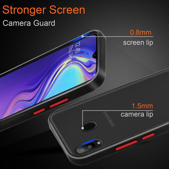 Produktbild Cadorabo Hybrid Matt Cover (Samsung Galaxy M30, Samsung Galaxy A40s)