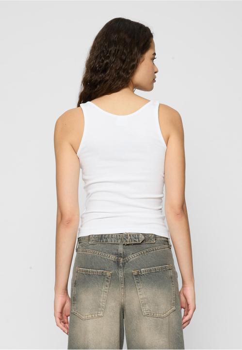 Actual product image Urban Classics Ladies Organic Basic Rib Top 2-Pack - 166867 (M)