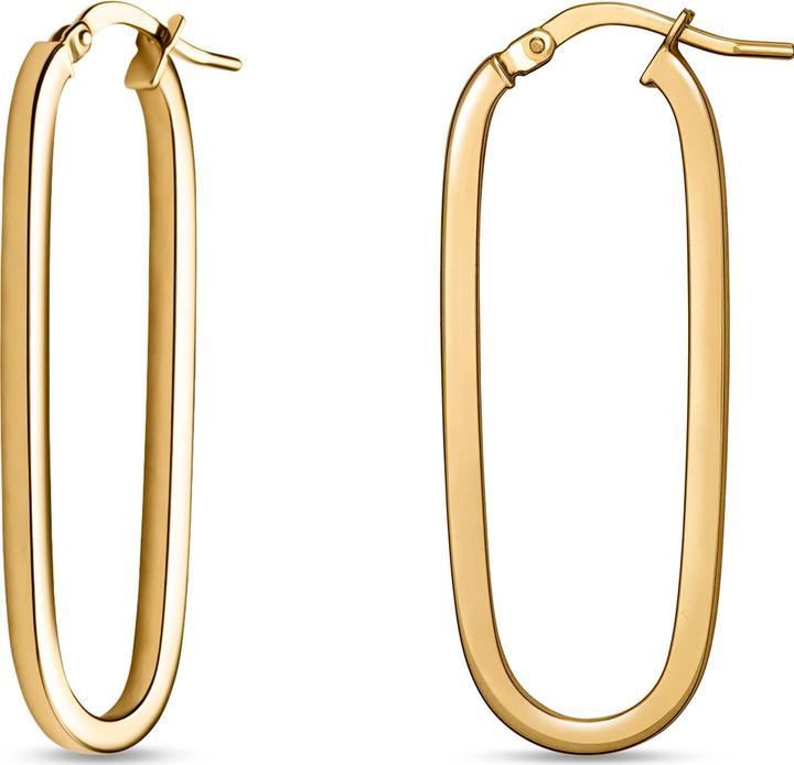 Actual product image Christ Creolen (375 yellow gold)