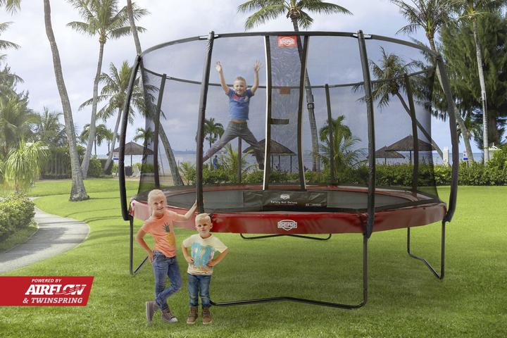 Produktbild BERG 37.81.03.01 Freizeit- & Garten-Trampolin Outdoor Rund Schraubenfeder Trampolin über der Erde (330 cm)