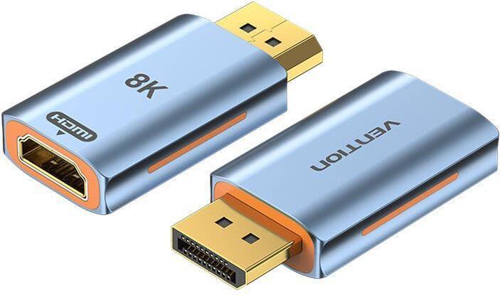 Actual product image Vention HDMI female - Display Port male adapter HFMH0 8K (blue) (HDMI, 3.95 cm)