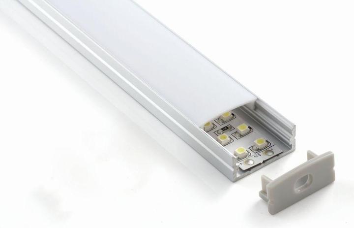 Immagine prodotto Synergy 21 LED UProfile 200cm ALU014 nero nero