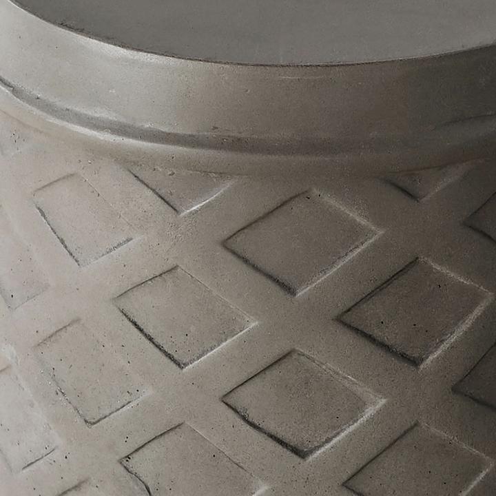 Produktbild Loberon Hocker Plévin grau