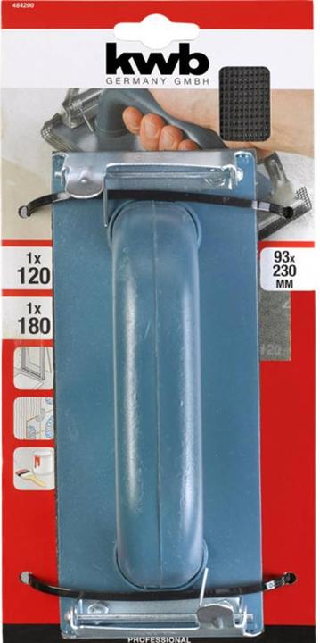 Actual product image kwb Hand grinder set grid linen 230 (120, 180)