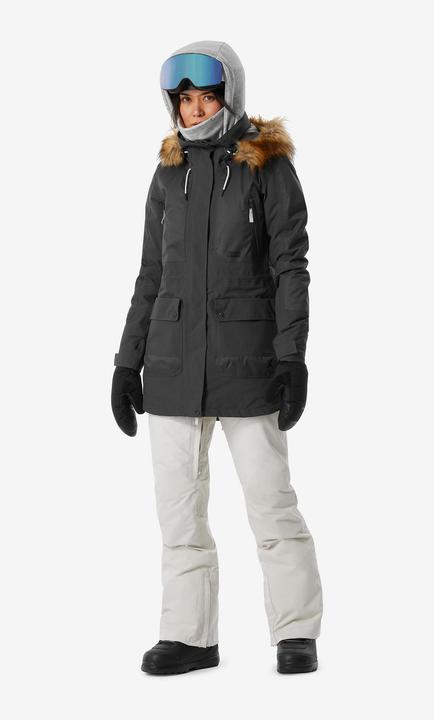 Actual product image Dreamscape Snowboard trousers ladies ski trousers - SNB 500 white (Frequency band 38 (2600 MHz))