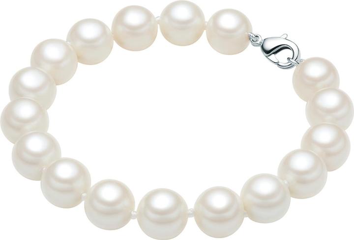 Lulu & Jane Messing Muschelkernperle silber - 33464 (17 cm, Messing)