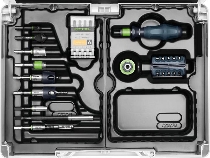 Produktbild Festool SYS3 M 89 Org CE-Sort (6 mm, 8 mm, 10 mm, 3 mm, 4 mm, 5 mm)