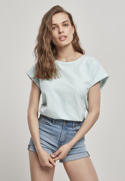 Produktbild Urban Classics Ladies Color Melange Extended Shoulder Tee (4XL)
