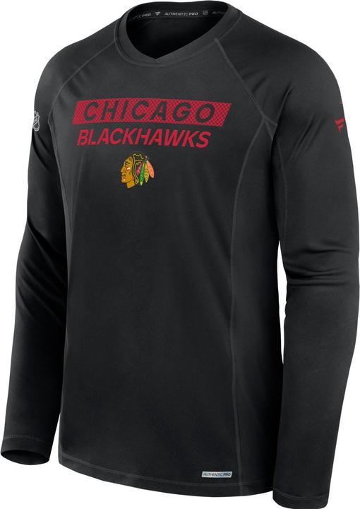 Produktbild Fanatics Chicago Blackhawks Authentic Pro RINK Longsleeve - S (S)