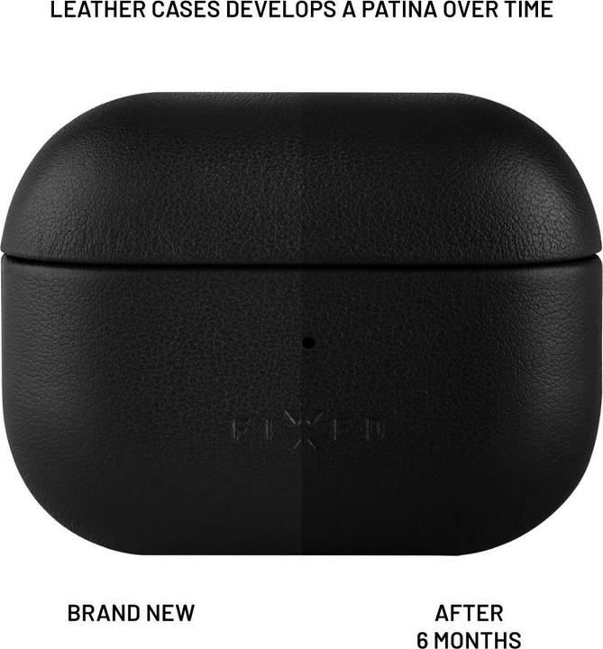Produktbild Fixed Behoben | Ohrhörer-Hülle mit MagSafe-Unterstützung | Apple AirPods Pro 2/Pro 2 (USB-C) | Schwarz | L (Kopfhörer Tasche)