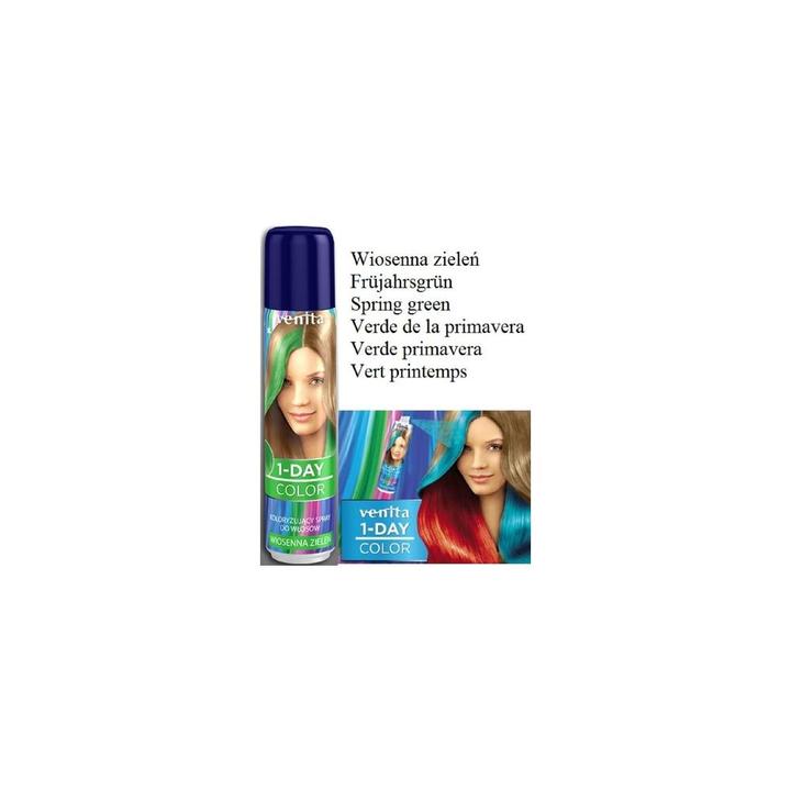 Immagine prodotto Venta Venita - Spray colorante per capelli 1-Day Coloring Spring Green 50Ml
