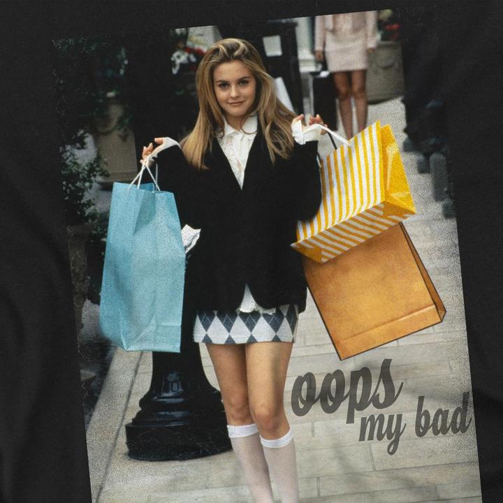 Immagine prodotto Clueless Oops My Bad Maglietta Uomo (4XL)