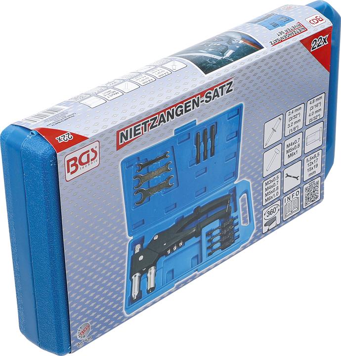 Produktbild BGS Nietzangen-Satz (1180 mm)