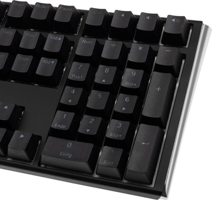 Produktbild Ducky One 3 Classic Black/White Gaming Tastatur, RGB LED - MX-Brown (DE, Kabelgebunden)