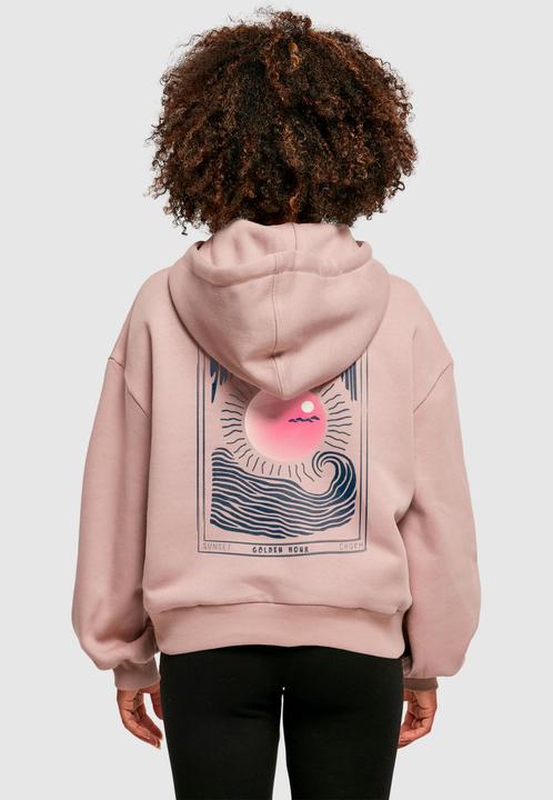 Actual product image Merchcode Ladies Sunset Charm Oversized Hoody - 170047 (XXL)