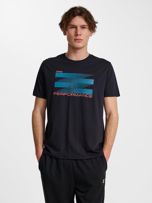 Actual product image hummel hmlPULSE GRAPHIC T-SHIRT S/S (XL)