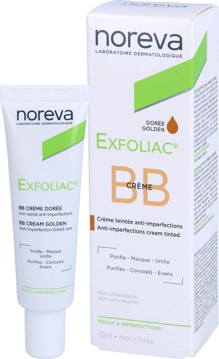 Produktbild Noreva EXFOLIAC getönte BB-Creme dunkel, 30 ml CRE (Golden Tinted)