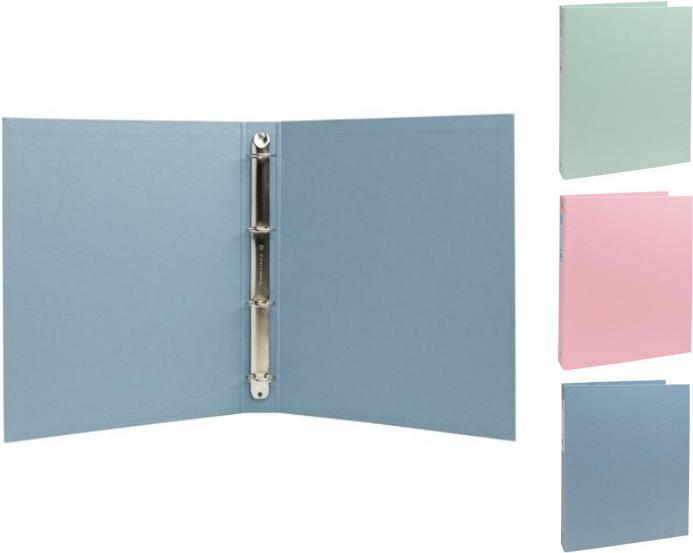 Actual product image Exacompta Festes Ringbuch A4, 4 Ringe 30mm, Recyclingkarton, Kollektion AutentiK (A4, 40 mm, 1 Piece)