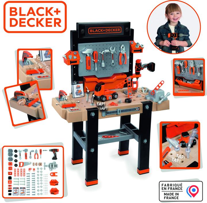 Produktbild Smoby Black & Decker Werkbank Super Center