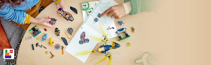 Produktbild LEGO Duell zwischen Nya und Arins Babydrachen (71798, LEGO Ninjago)