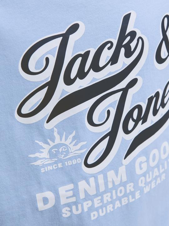Actual product image Jack & Jones Jjelogo Tee Ss Oneck 2 Col Aw25 Noos Jnr (140)