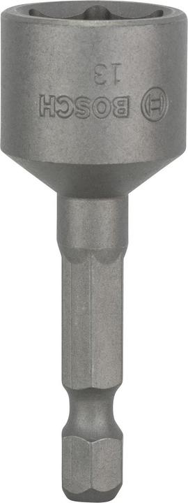Bosch Professional Zubehör Steckschlüssel, 50 x 13 mm, M 8, mit Magnet (13 mm)