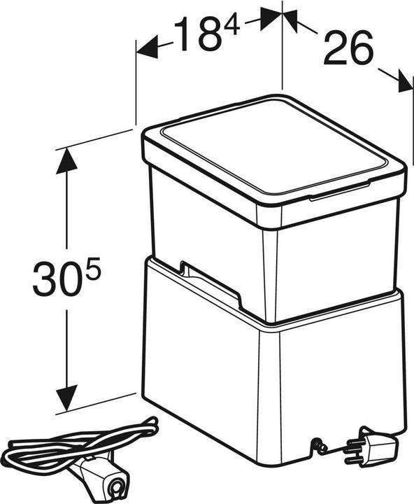 Image du produit Geberit Aquaclean Cama