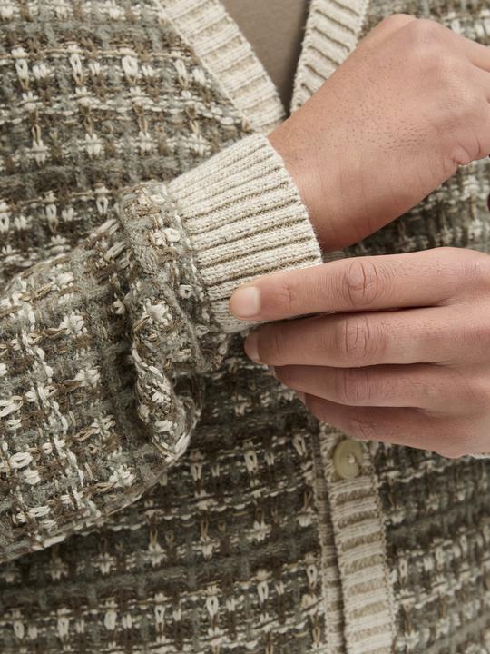 Produktbild Jack & Jones All Over Print Strickjacke Strickjacke (M)