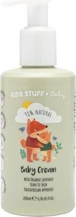 Produktbild Kameja Cosmetics Kids Stuff Babycreme 200ml mit Bio-Lavendelöl - Geeignet für die Haut von Neugeborenen -