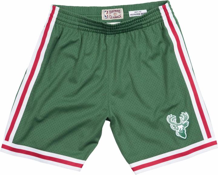 Mitchell & Ness M&N NBA Swingman Shorts Milwaukee Bucks Road 1971-72 - S (S)