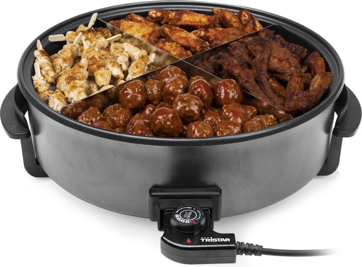 Actual product image Tristar Multifunction pan (40 cm, Frying pan, Aluminium)