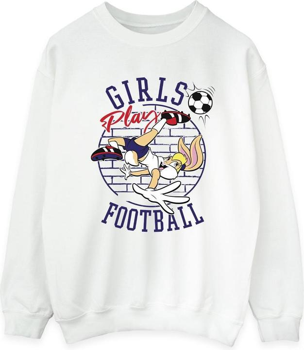 Looney Tunes Lola Bunny Girls Play Football Sweatshirt (XL)