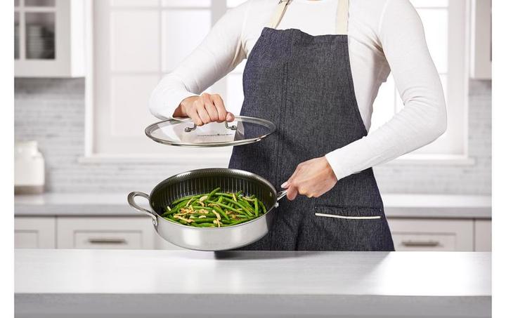 Actual product image Livington Titanium Pan (28 cm, Frying pan, Stainless steel, Aluminium)