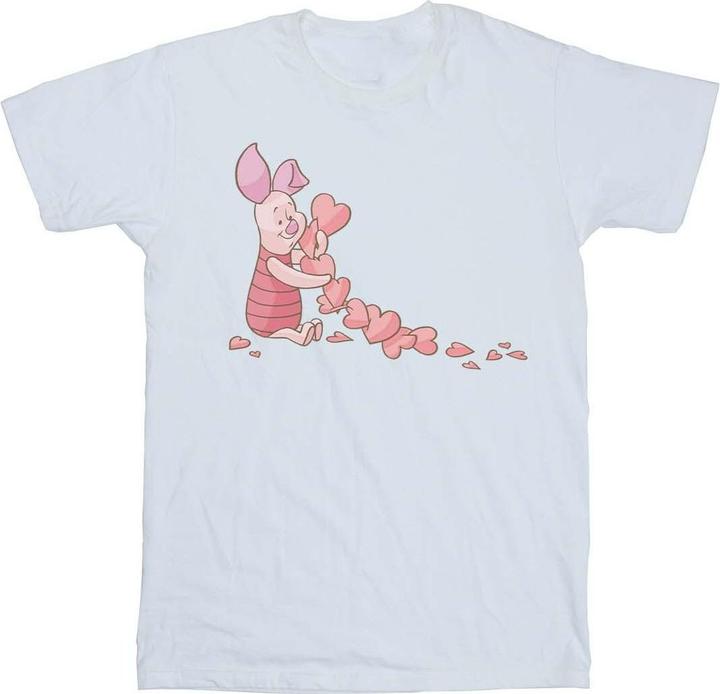 Disney Winnie The Pooh Piglet Chain Of Hearts TShirt Mädchen
