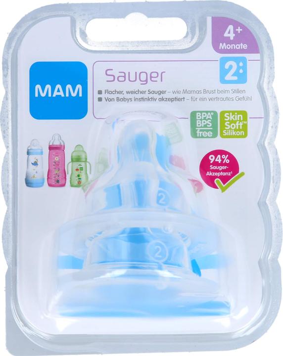 Actual product image MAM Bottle teat size 2