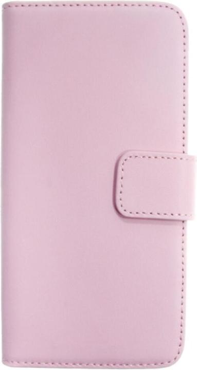 Actual product image OEM Slim Leather Book Case for HTC M9 - pink 4250710561469 (HTC One M9, HTC One M9s)