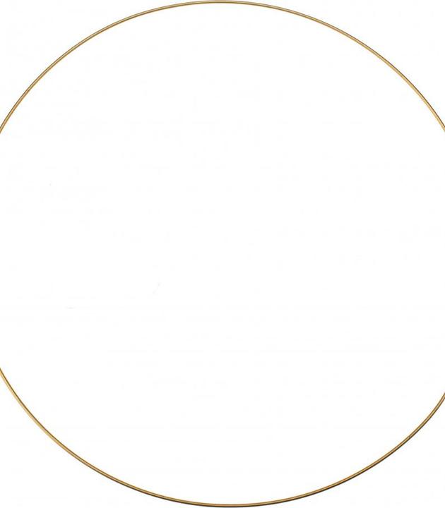 Produktbild Glorex Metallring goldfarben