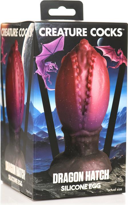Actual product image Frisky Dragon Hatch - Silicone Egg - Large
