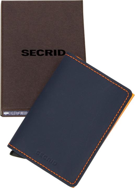 Immagine prodotto Secrid Slimwallet Matte Nightblue & Orange