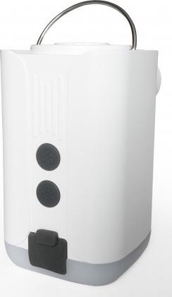 Actual product image Technaxx Mini rechargeable air pump with LED light