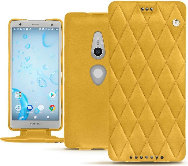 Actual product image Noreve Leather cover vertical (Sony Xperia XZ2)